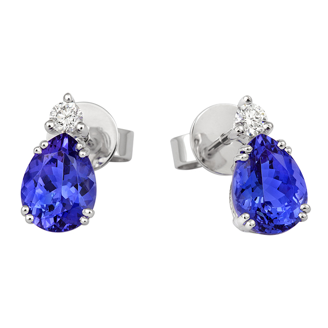 Classic Tanzanite Earrings