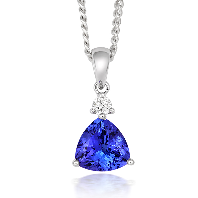 Classic Tanzanite Pendant
