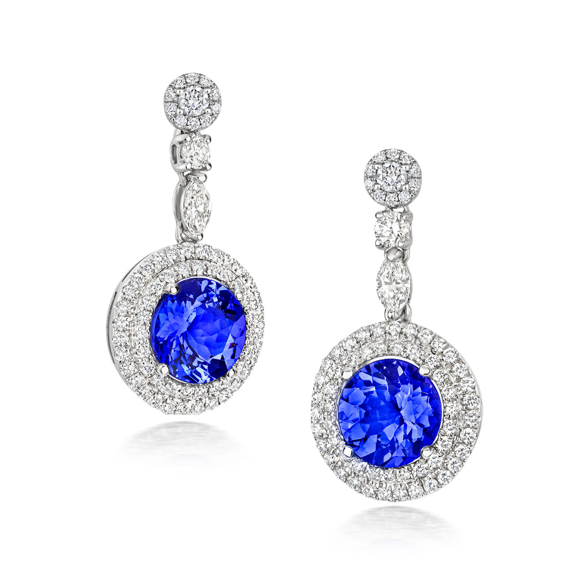 Tanzanite Royale Earrings