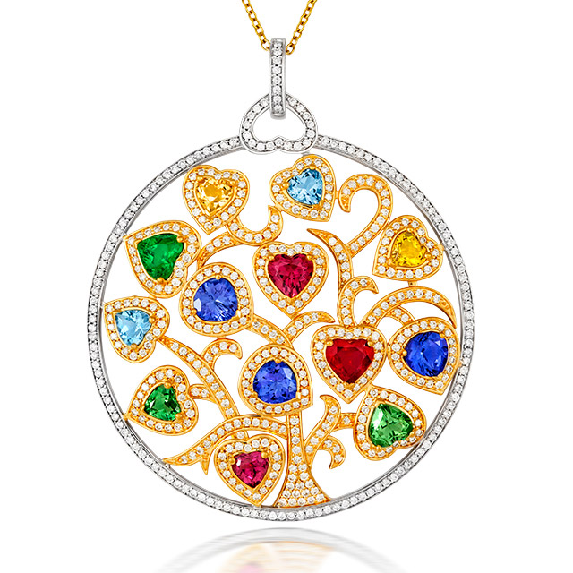 Tapestry In Jewels Pendant