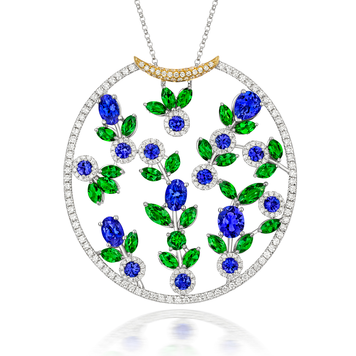 Tapestry In Jewels Pendant