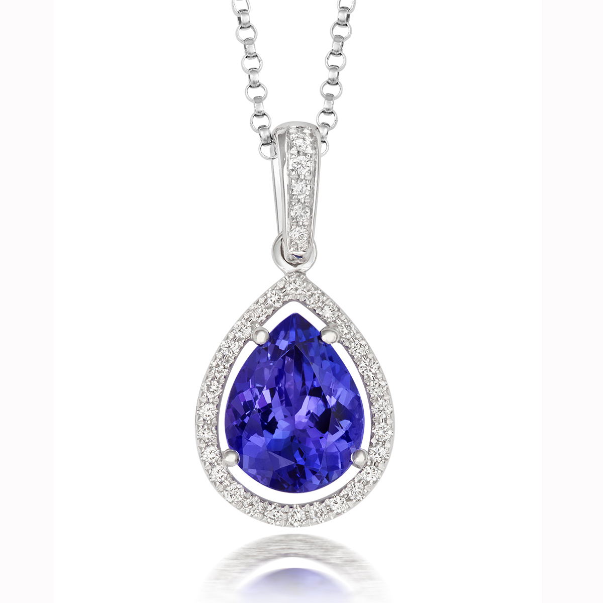 Classic Tanzanite Pendant
