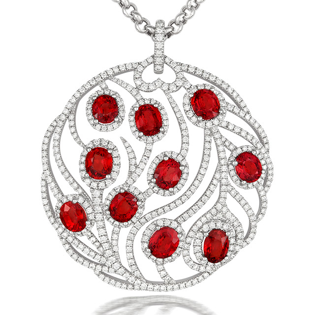 Tapestry In Jewels Pendant