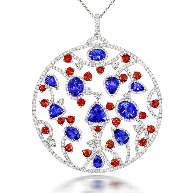 Tapestry In Jewels Pendant