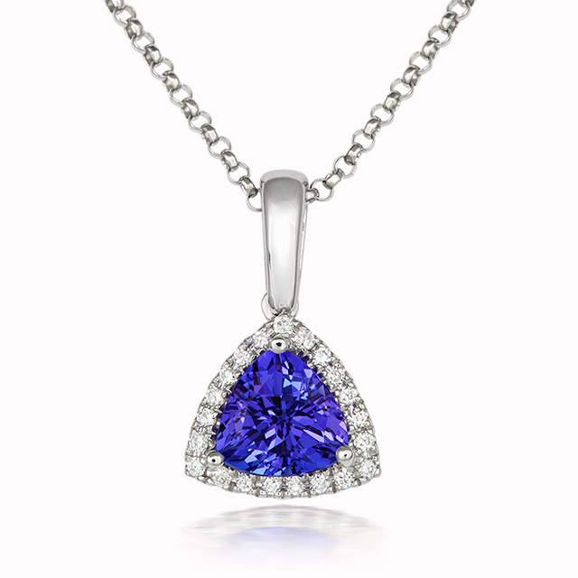 Classic Tanzanite Pendant