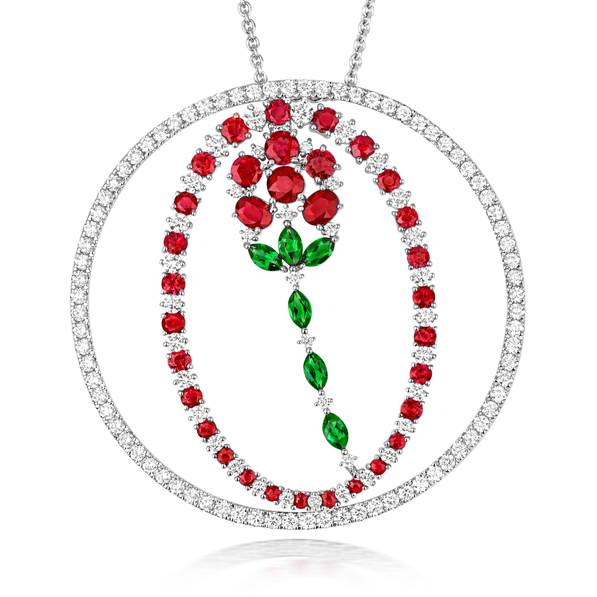 Tapestry In Jewels Pendant