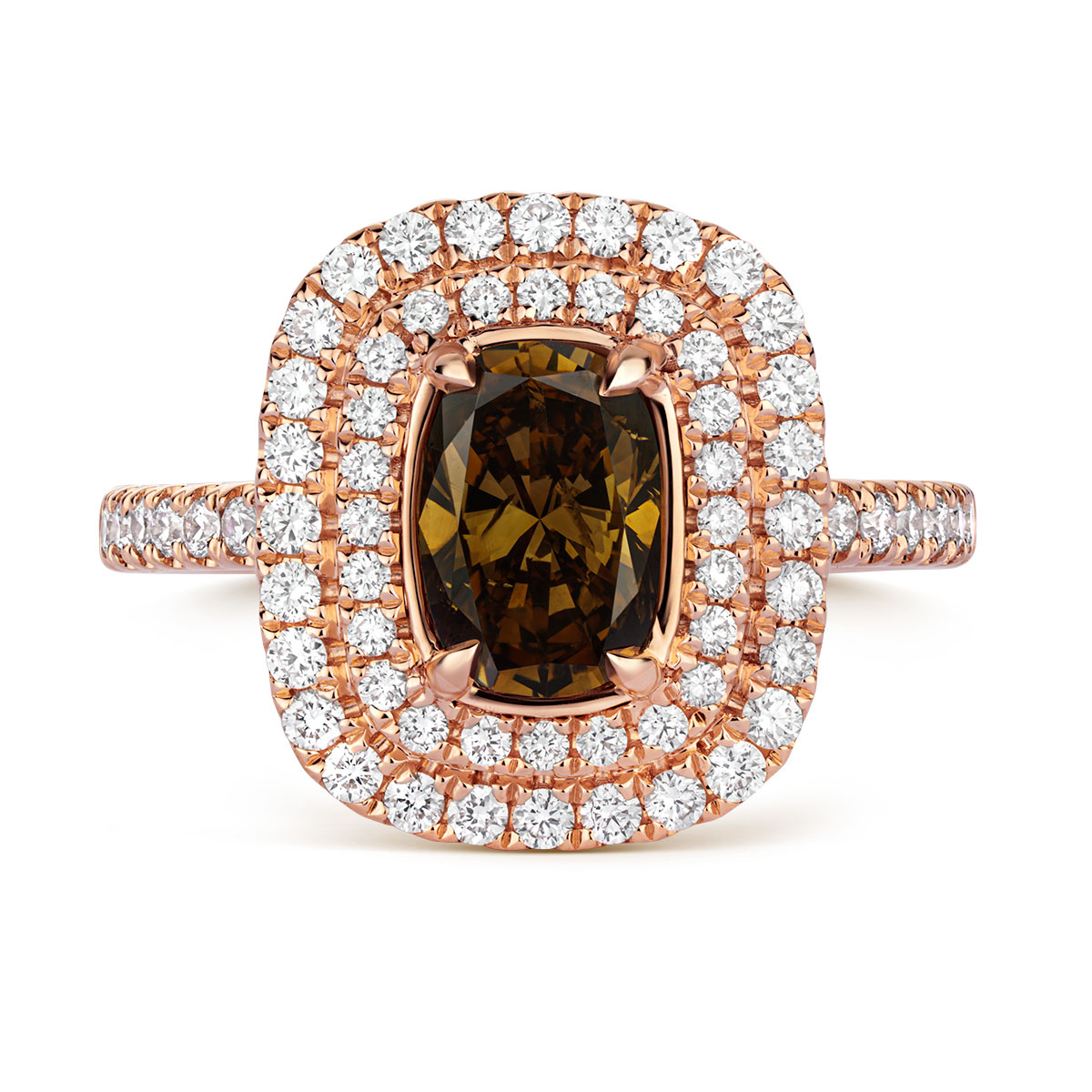 Coloured Diamond Ring