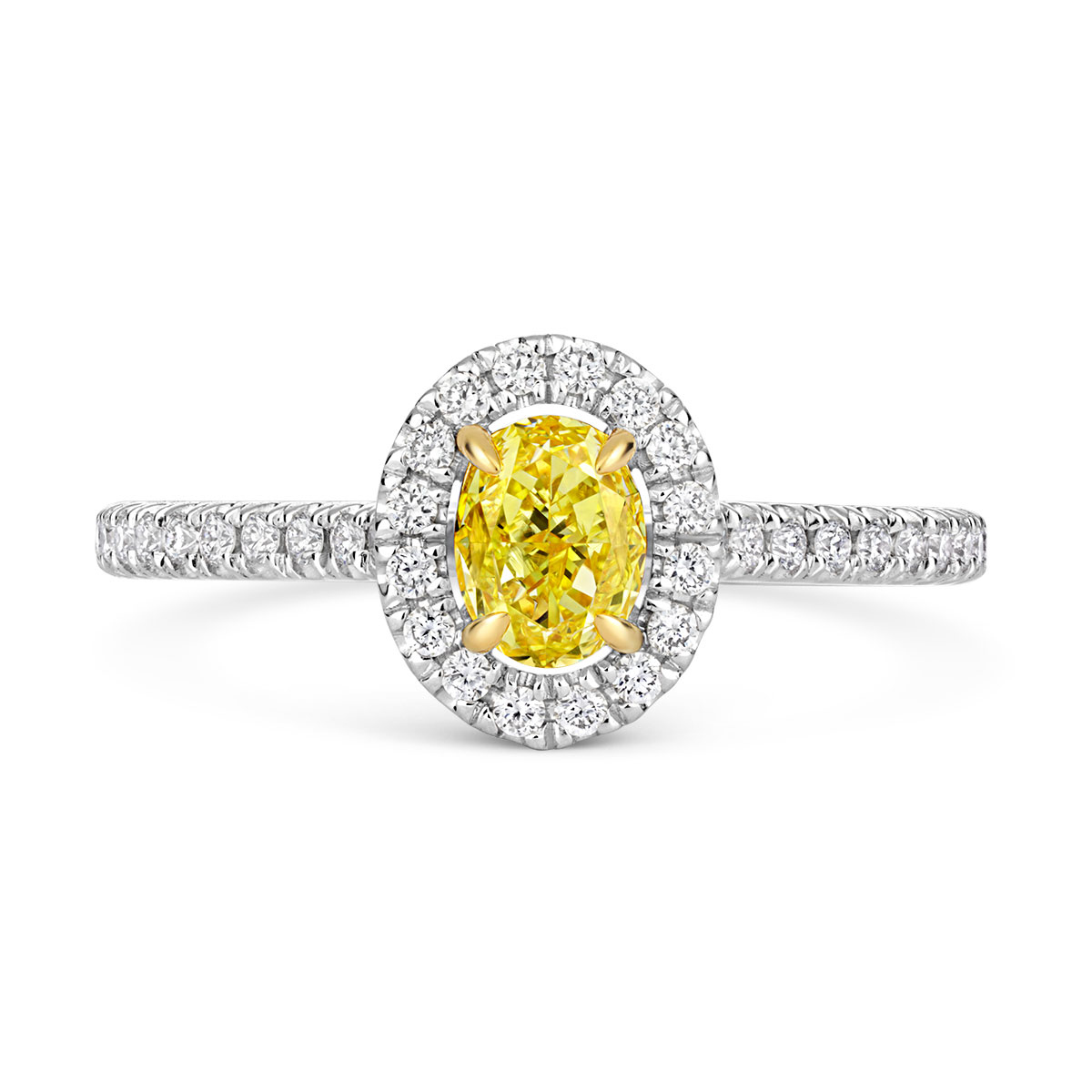 Coloured Diamond Ring