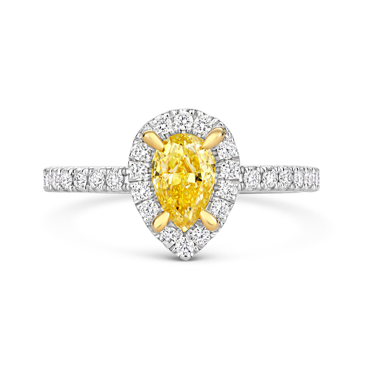 Coloured Diamond Ring