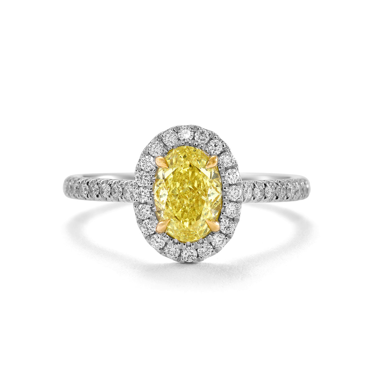 Coloured Diamond Ring