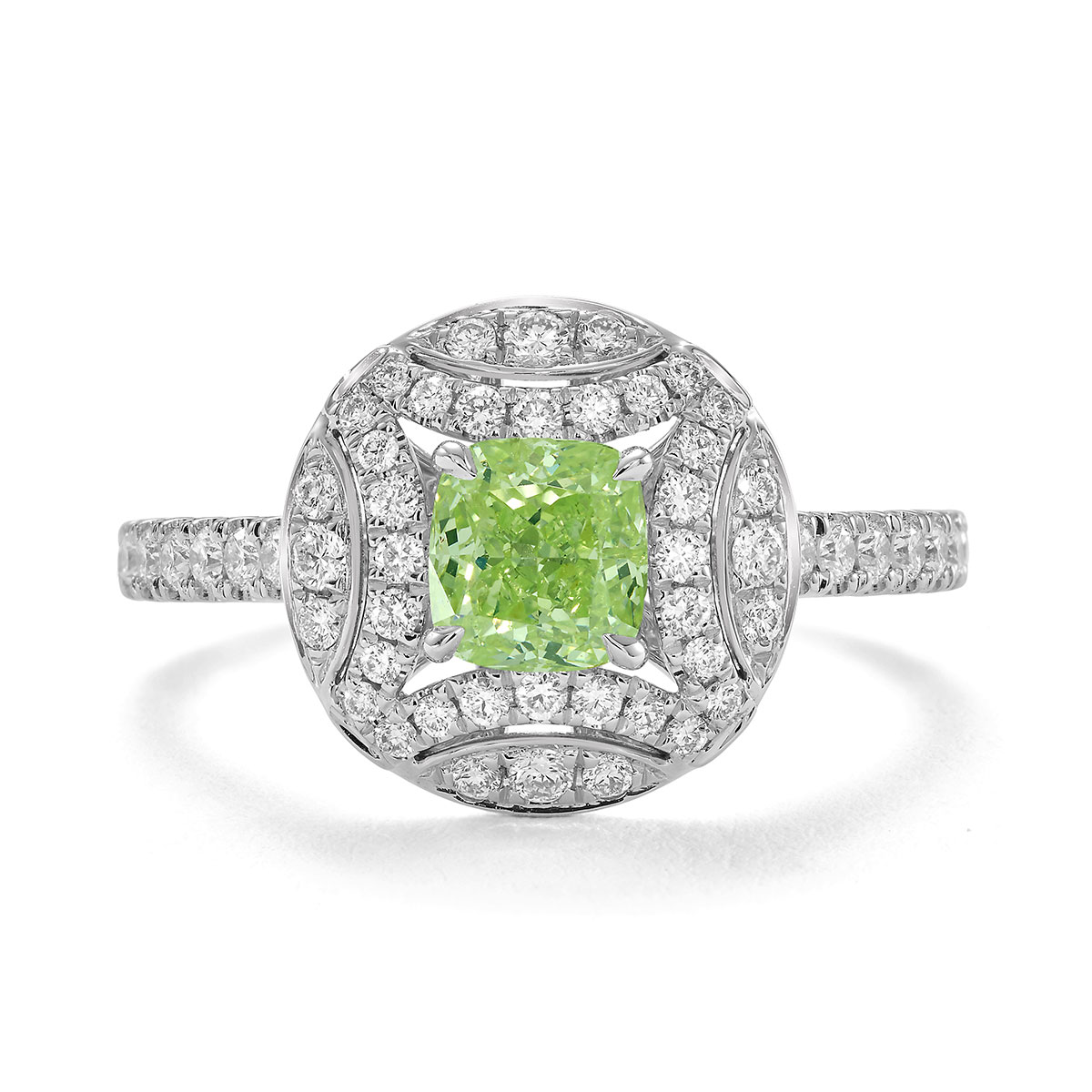 Coloured Diamond Ring