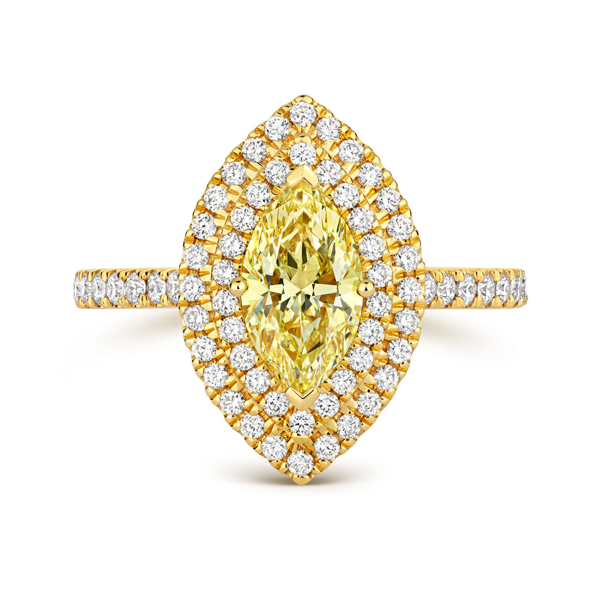 Coloured Diamond Ring