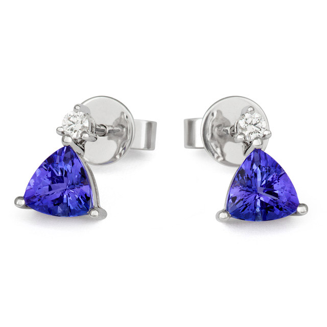 Classic Tanzanite Earrings
