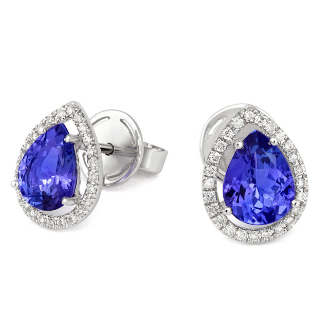 Classic Tanzanite Earrings