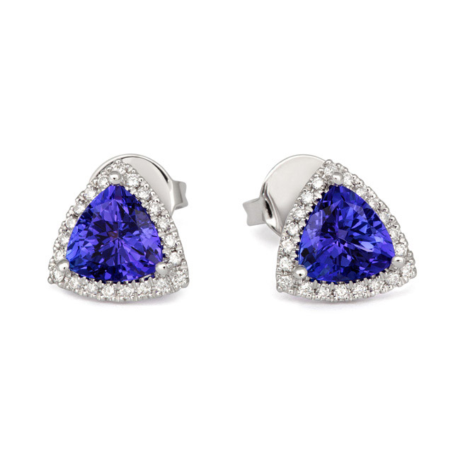 Classic Tanzanite Earrings